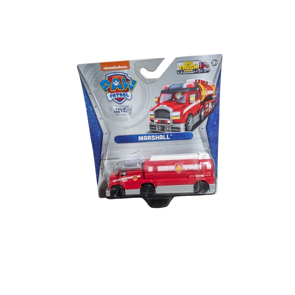 Paw Patrol - Marshall - True Metal Collectible Die-Cast - Big Truck Pups - New